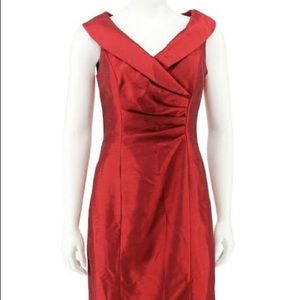 Jones Wear Iridescent Taffeta Shift Dress Size 6